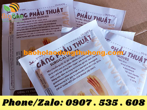 găng tay y tế phẫu thuật các loại giá bao nhiêu?