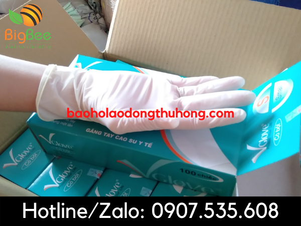 Găng tay y tế Vglove phân phối giá tốt tại TPHCM