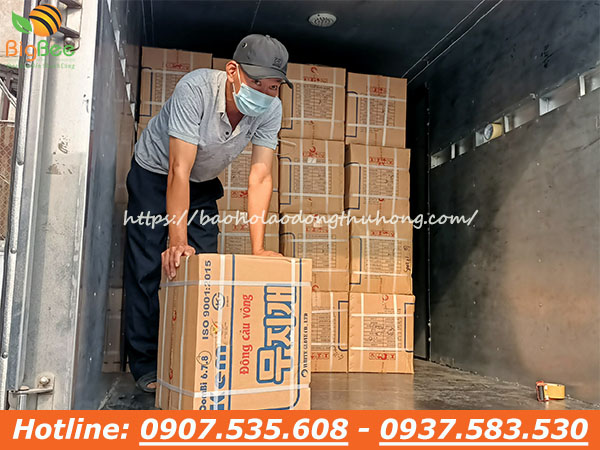 giao găng tay cao su Đông Cầu Vồng đi ga sóng thần 01