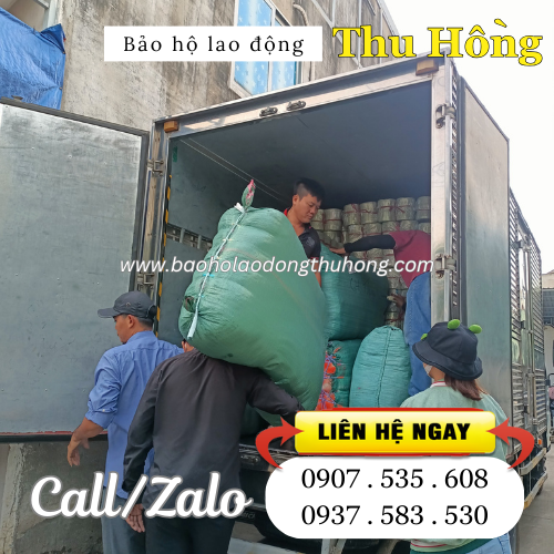 Giao hàng 20 bao vải lau màu đi Bình Thuận 01 Giao hàng 20 bao vải lau màu đi Bình Thuận 01