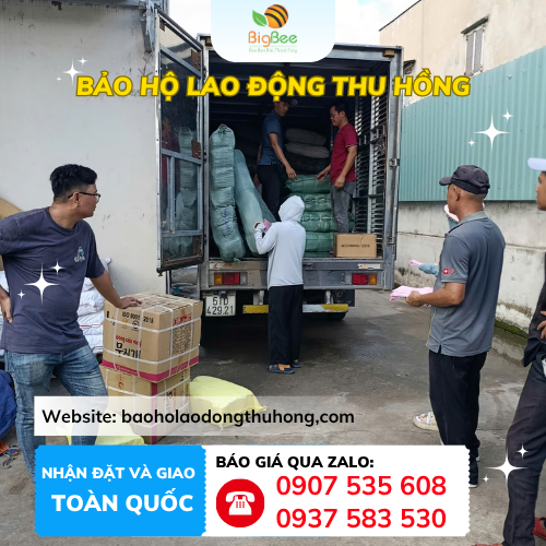 Giao hàng găng tay buổi sáng tại kho Bình Chánh Giao hàng găng tay buổi sáng tại kho Bình Chánh