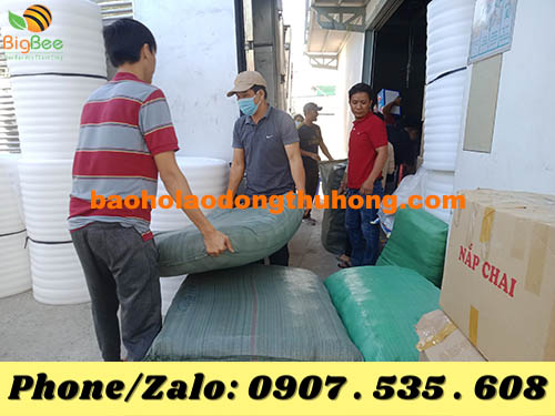 giao hơn 2000 đôi găng tay cho chị Hằng, Thủ Đức