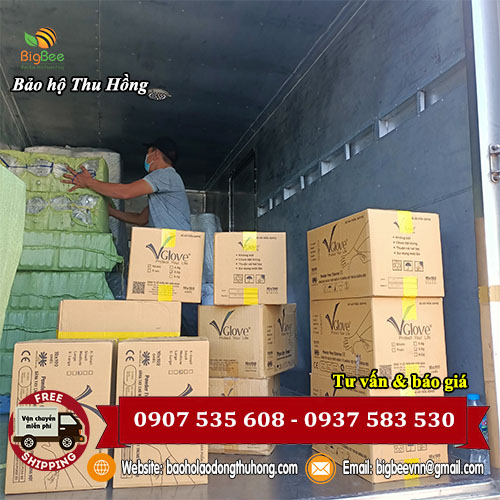 Giao nhanh găng tay y tế Vglove Latex không bột 1 Giao nhanh găng tay y tế Vglove Latex không bột 1