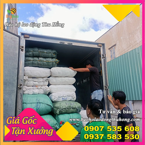 Giao sỉ găng tay vải thun trắng T10 tại xưởng