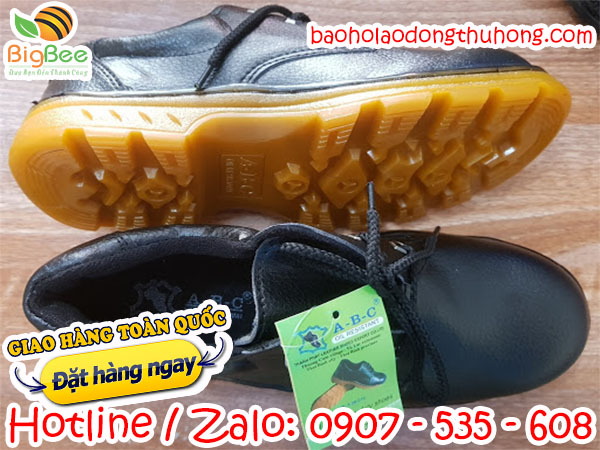 giày ABC đế kếp vàng hàng Việt Nam chất lượng cao cho công nhân