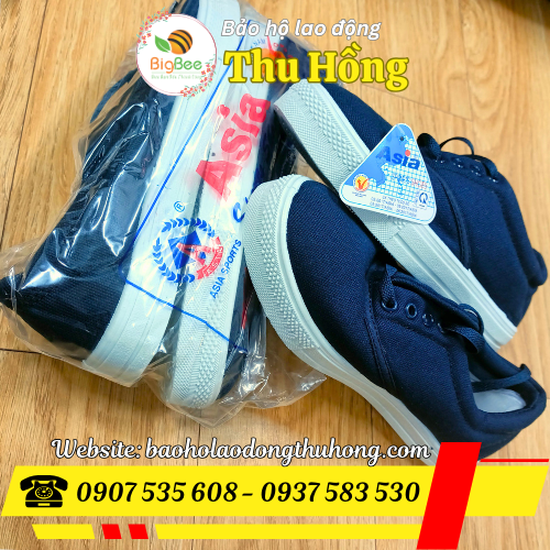 Giày Asia buộc dây giá rẻ màu xanh đen Giày Asia buộc dây giá rẻ màu xanh đen