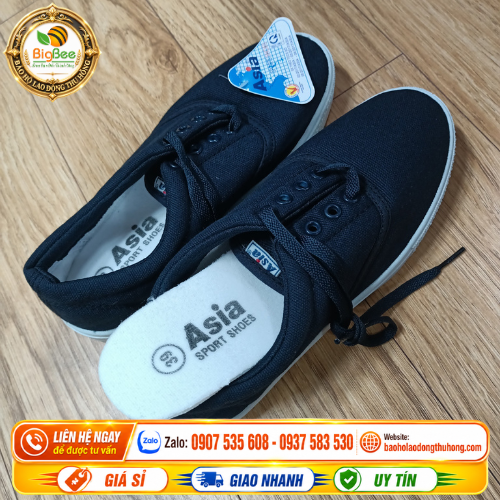 Giày Asia cột dây xanh chính hãng Giày Asia cột dây xanh chính hãng