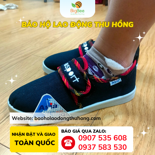 Giày Asia quai dán mới lạ độc đáo Giày Asia quai dán mới lạ độc đáo