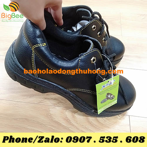 giày bảo hộ công nhân XP chỉ vàng