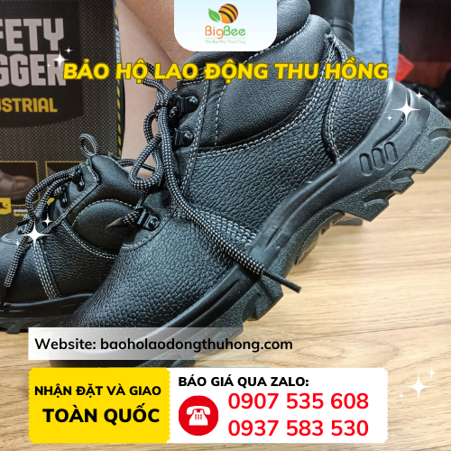 Giày bảo hộ Jogger Bestboy Chất liệu da cao cấp của giày Jogger Bestboy chống thấm