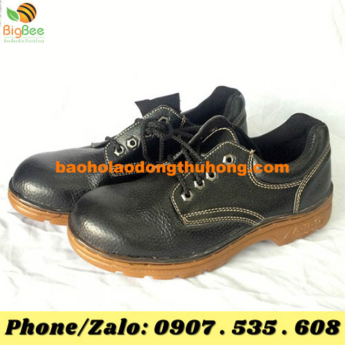 giày bảo hộ lao động ABC đế kếp vàng - chỉ vàng