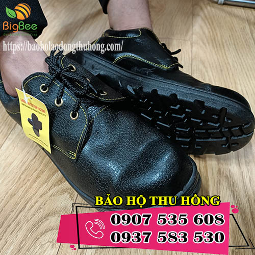 giày bảo hộ mũi sắt DPH giá rẻ cho công nhân