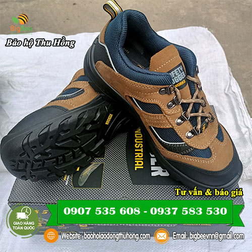 giày bảo hộ cho nam cột dây dáng thể thao