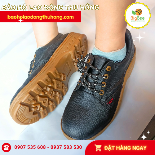 Giày bảo hộ NTT đế kếp vàng Giày bảo hộ NTT đế kếp vàng