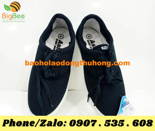 giày bảo hộ nữ Asia làm bằng vải bạt