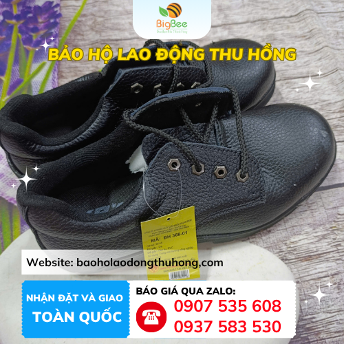 Giày bảo hộ XP mũi thép màu đen Giày bảo hộ XP mũi thép màu đen