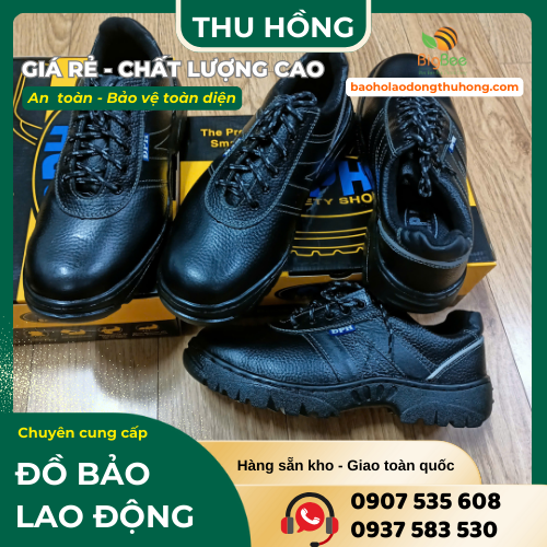 Giày da bảo hộ DPH bảo vệ chân an toàn Giày da bảo hộ DPH bảo vệ chân an toàn