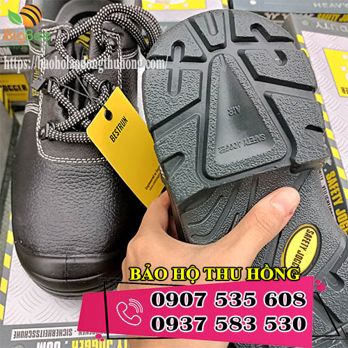 giày da bảo hộ jogger bestrun S3 chống trơn trượt