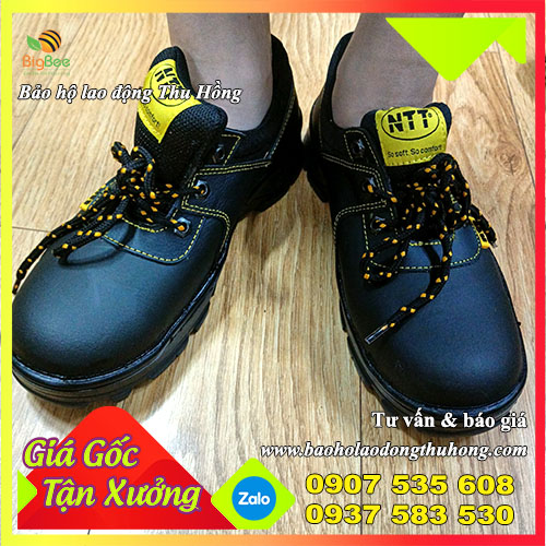 Giày mũi sắt giấ rẻ thương hiệu NTT Giày mũi sắt giấ rẻ thương hiệu NTT