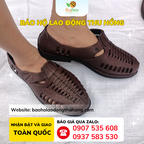 Giày nhựa đi mưa cho nam bít mũi Giày nhựa đi mưa cho nam bít mũi thanh lịch