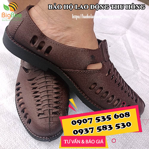 giày nhựa đi mưa màu nâu giày nhựa đi mưa màu nâu