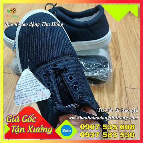 Giày vải Asia có dây mềm mại, thoáng mát Giày vải Asia có dây mềm mại, thoáng mát