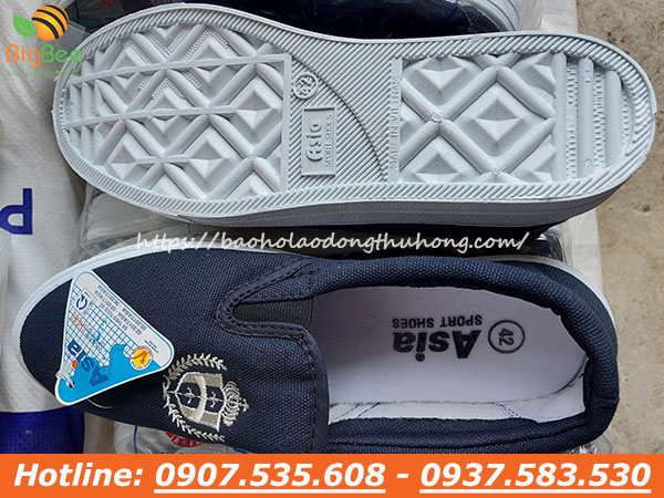 Giày vải Asia không dây giá sỉ rẻ nhất ở đâu?