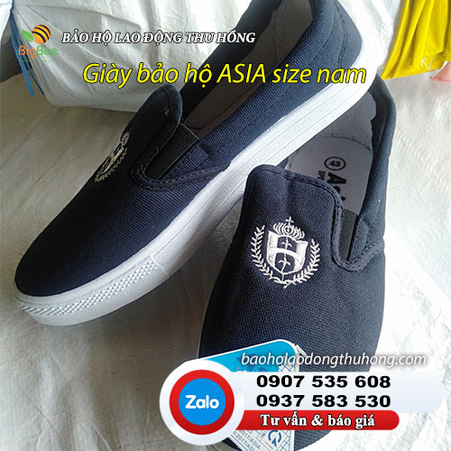 Giày lười Asia chính hãng đủ size cho nam Giày vải bảo hộ Asia nam chính hãng 02