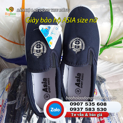 Giày vải bảo hộ Asia nữ chính hãng 01 Giày vải bảo hộ Asia nữ chính hãng 01