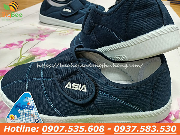 giày vải quai dán Asia
