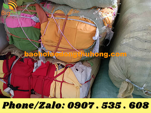 giẻ lau công nghiệp màu nguyên miếng giá re