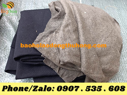 giẻ lau công nghiệp màu nguyên miếng thun cotton