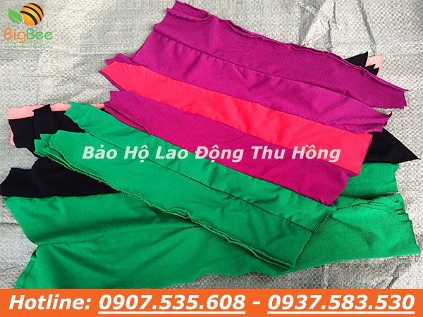 giẻ lau công nghiệp may ghép