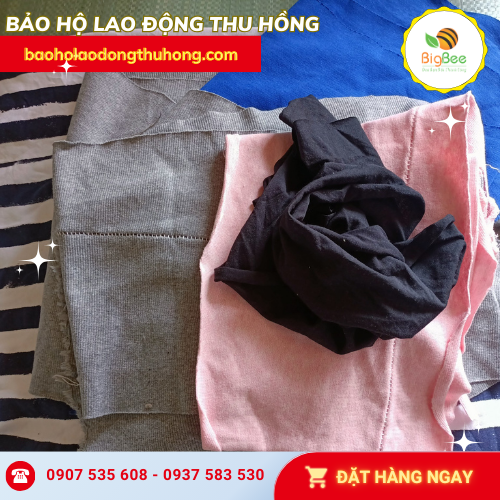 Giẻ lau công nghiệp nhiều màu cho xưởng cơ khí Giẻ lau công nghiệp nhiều màu cho xưởng cơ khí