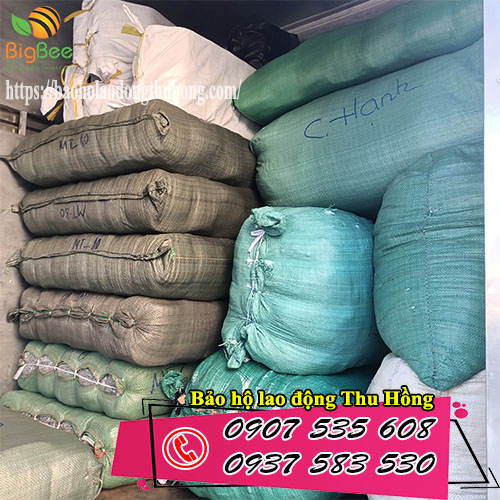 giẻ lau cotton, bao tay len freeship TPHCM