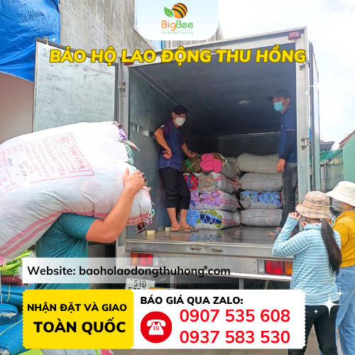 Giẻ lau dầu nhớt đóng bao 50kg giao cho xưởng Giẻ lau dầu nhớt đóng bao 50kg giao cho xưởng