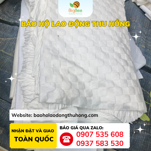 Giẻ lau dầu nhớt miếng lớn Giẻ lau dầu nhớt miếng lớn