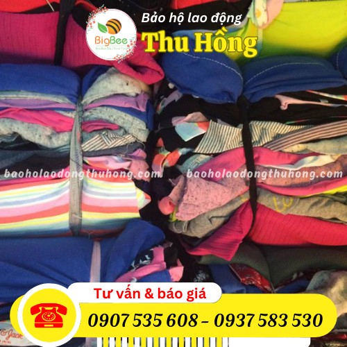 Giẻ lau thun cotton lau máy móc cơ khí Giẻ lau thun cotton lau máy móc cơ khí