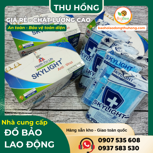 Hộp 50 cái khẩu trang y tế xanh kháng khuẩn giá rẻ tận gốc Hộp 50 cái khẩu trang y tế xanh kháng khuẩn giá rẻ tận gốc