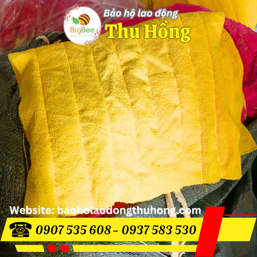 Khăn lau công nghiệp may ghép 40x60 Khăn lau công nghiệp may ghép 40x60