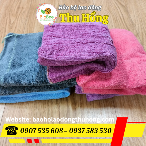 Khăn lau công nghiệp microfiber lau đa năng Khăn lau công nghiệp microfiber lau đa năng