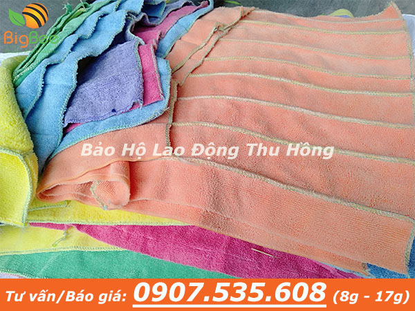 Khăn lau đa năng bán ký đủ màu