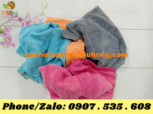 khăn lau vải nối