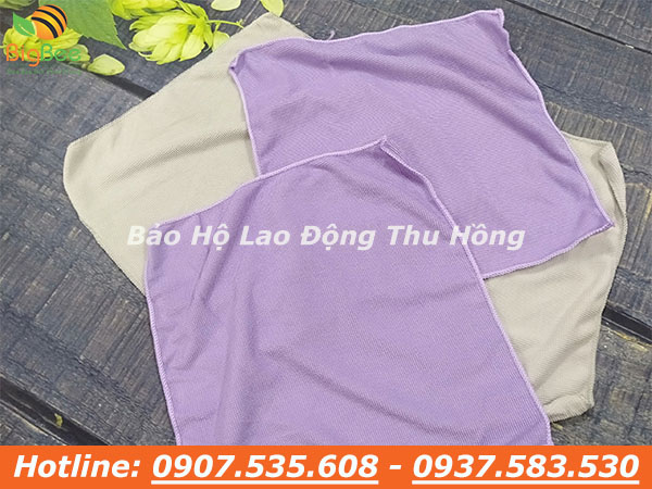 khăn lau vuông kích thước 35x35cm