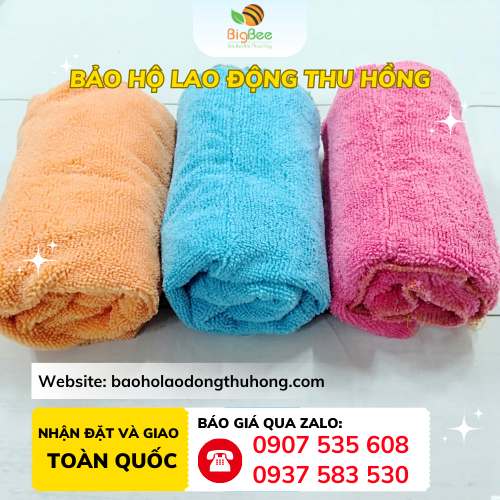 Khăn nối microfiber dày bền khó rách  Khăn nối microfiber dày bền khó rách