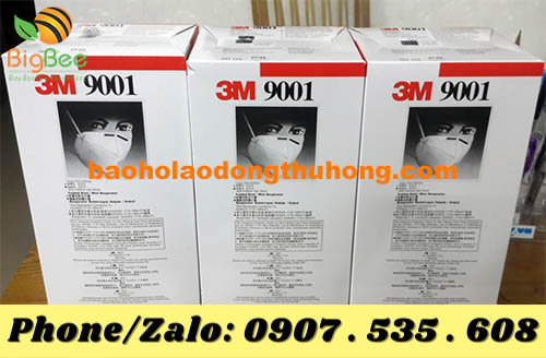 khẩu trang 3M 9001 sử dụng như thế nào