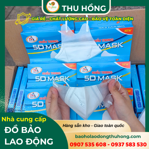 Khẩu trang 5D người lớn đa lớp lọc Khẩu trang 5D người lớn đa lớp lọc