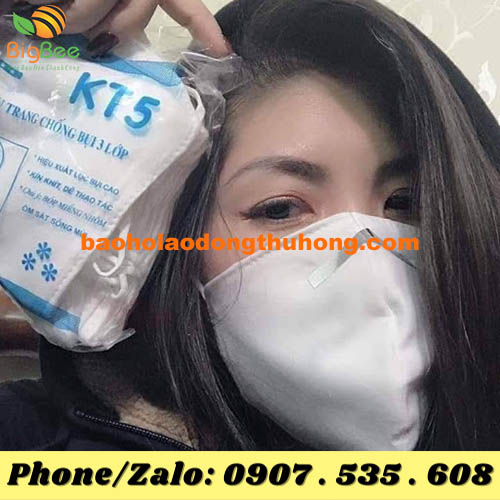 khẩu trang bảo hộ chống bụi KT5 01