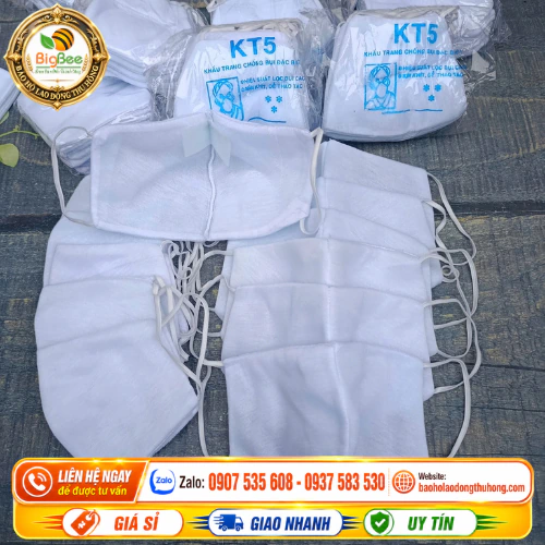Khẩu trang bảo hộ KT5 số lượng lớn giá cực rẻ