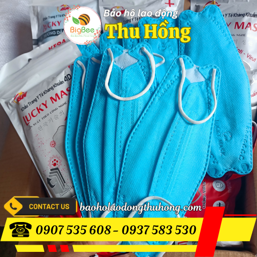 Khẩu trang con cá KF94 3 lớp lọc kháng khuẩn Khẩu trang con cá KF94 3 lớp lọc kháng khuẩn